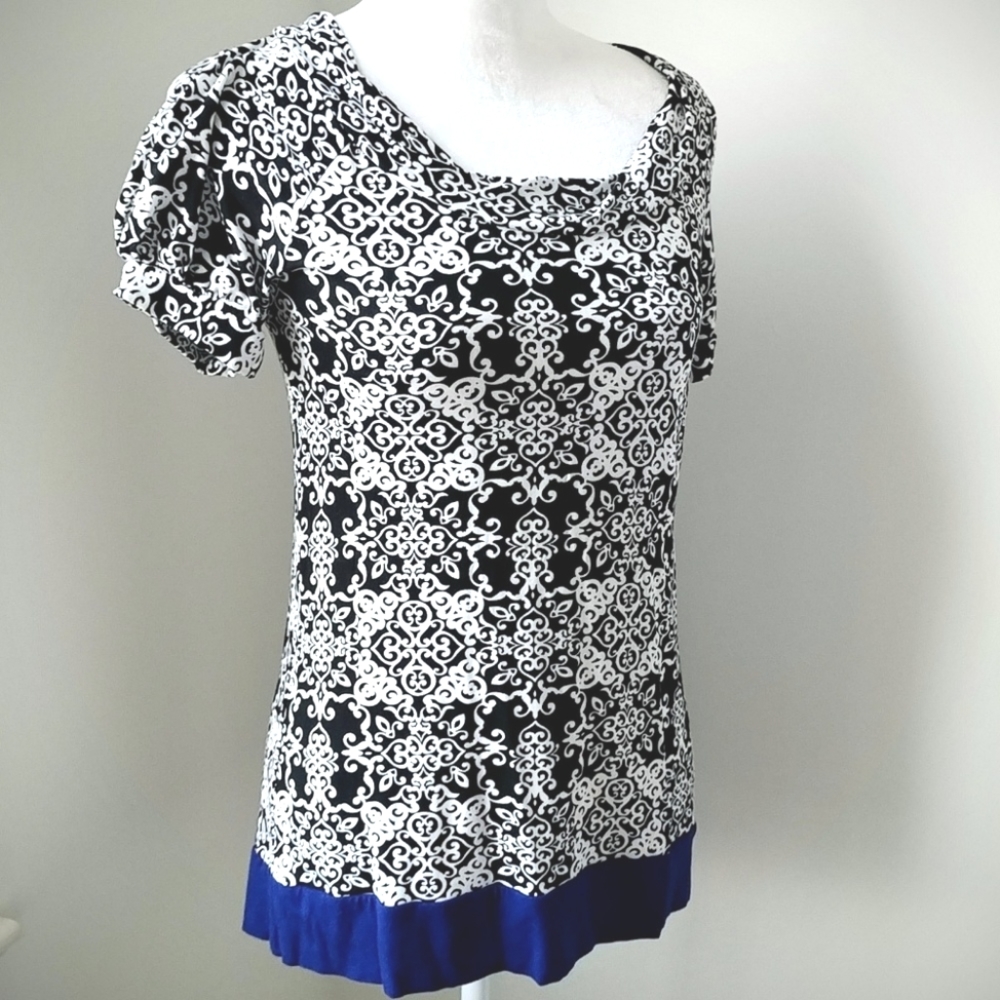 Nicole by Nicole Miller Short Sleeve Top